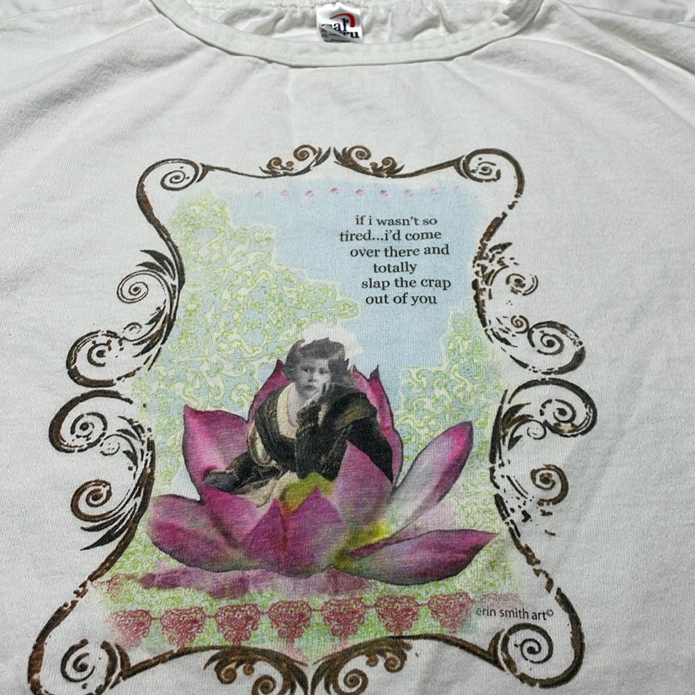 Erin Smith T-shirt/night shirt “if I wasn’t so tired”One size fits most